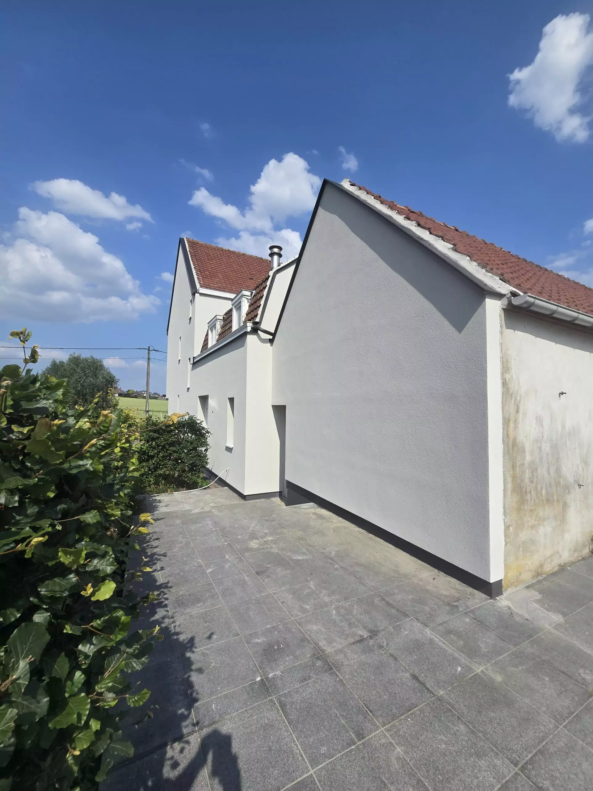 Gevelisolatie en crepi Lierde
