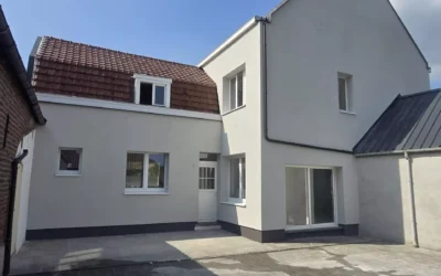 Gevelisolatie en crepi Lierde