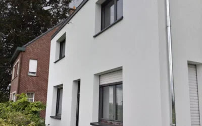 Gevelisolatie en crepi Zwalm