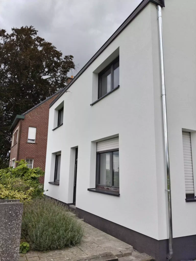Gevelisolatie en crepi Zwalm