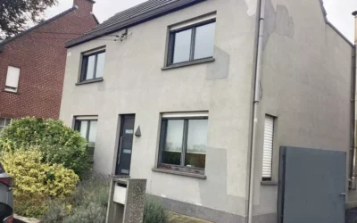 Gevelisolatie en crepi Zwalm